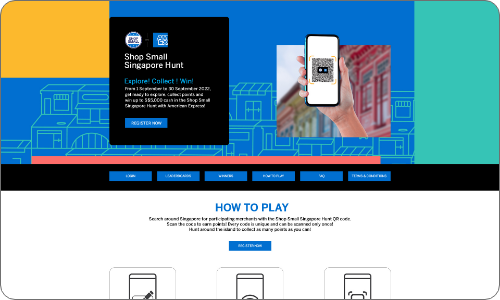 Amex - Shop Small Singapore Hunt