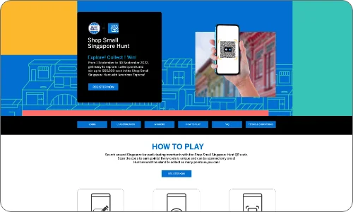 Amex - Shop Small Singapore Hunt