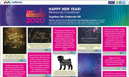 Mediacorp - Let's Celebrate 2020