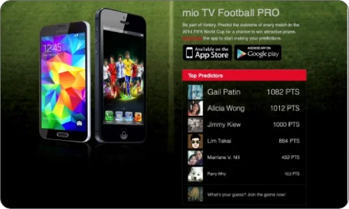 Singtel - mio TV World Cup