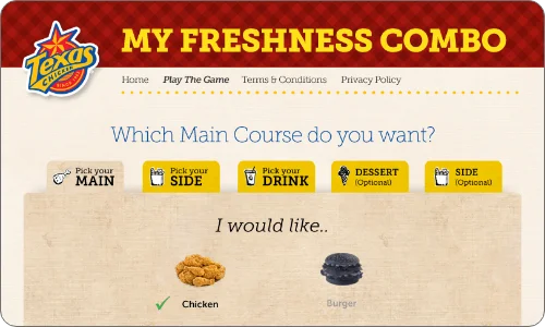 Stamford Catering - Texas Chicken Food Combo